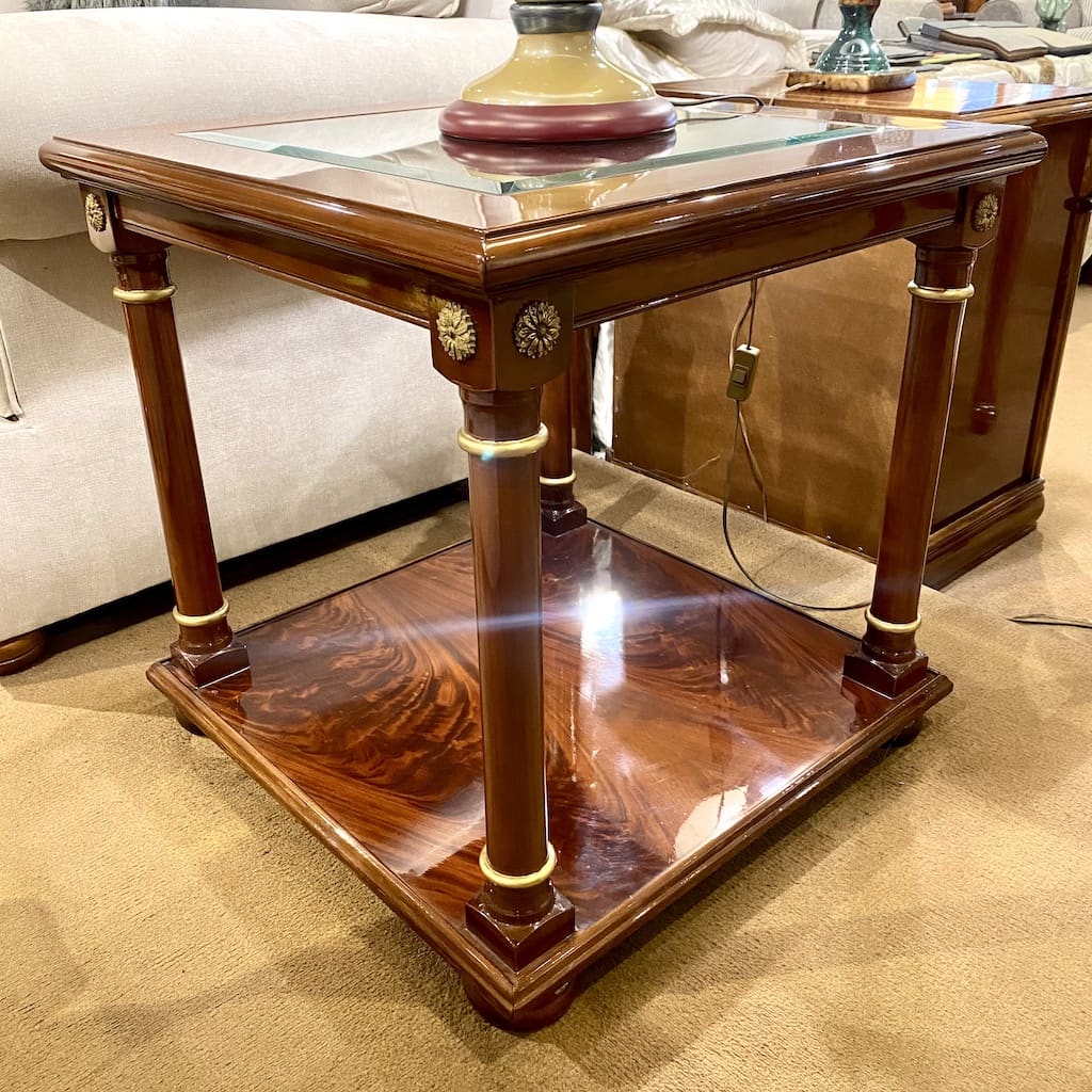 Mesa imperio torneado