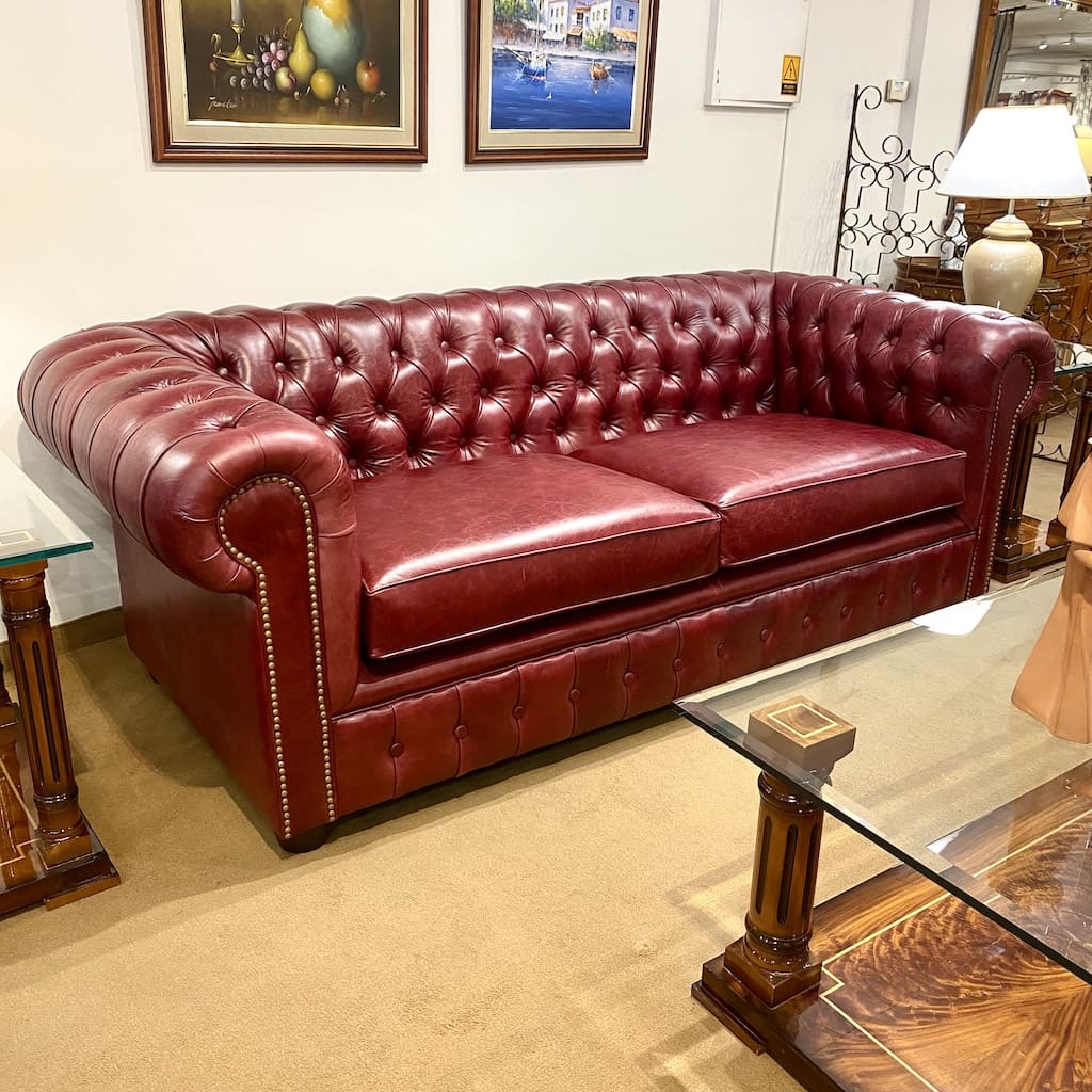 Sofá chesterfield